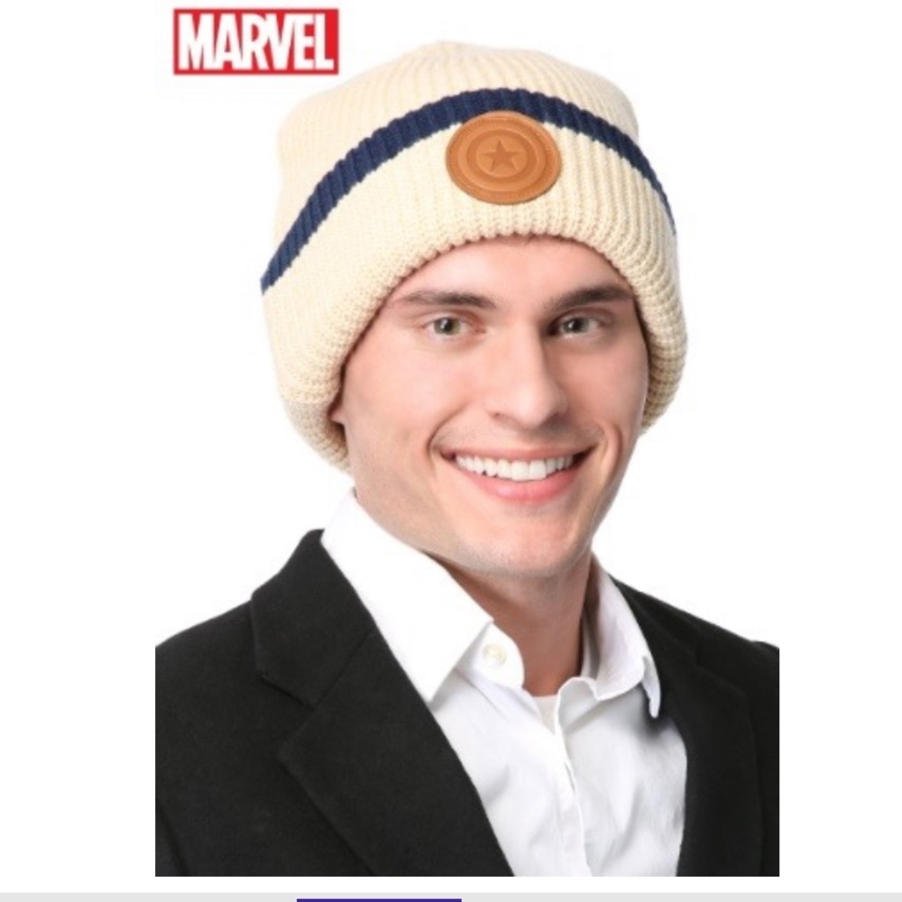 Marvel Avengers Captain America beanie hat